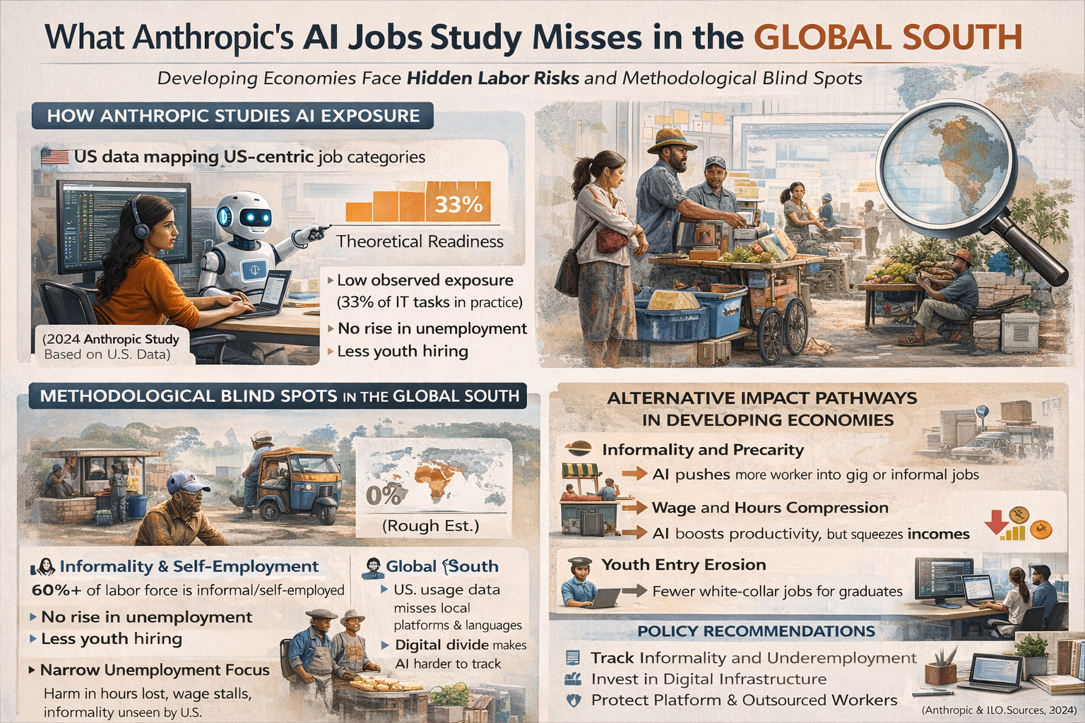 What Anthropic’s AI Jobs Study Misses in the Global South